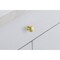 Kaid 1.2" Diameter Brushed Gold Mushroom Knob Multipack (Set of 10)